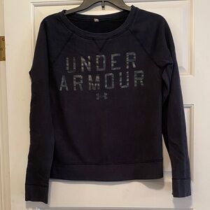 Under armor wide neck sweatshirt